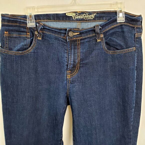 Old Navy Size 12 The Sweatheart Jeans - Picture 2 of 7